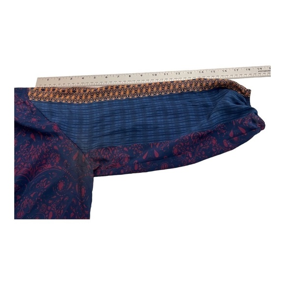 Analili Women Colorful Silk Blend Tunic Size Small - Picture 9 of 9